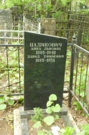 Цадикович Анна Львовна, Москва, Востряковское кладбище